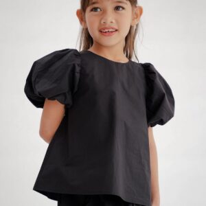 Balloon Sleeve Kids Top